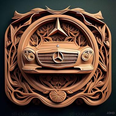 3D модель Mercedes Benz E (STL)